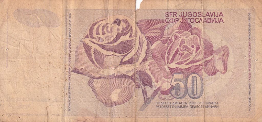 50 Dinarów - Jugosławia