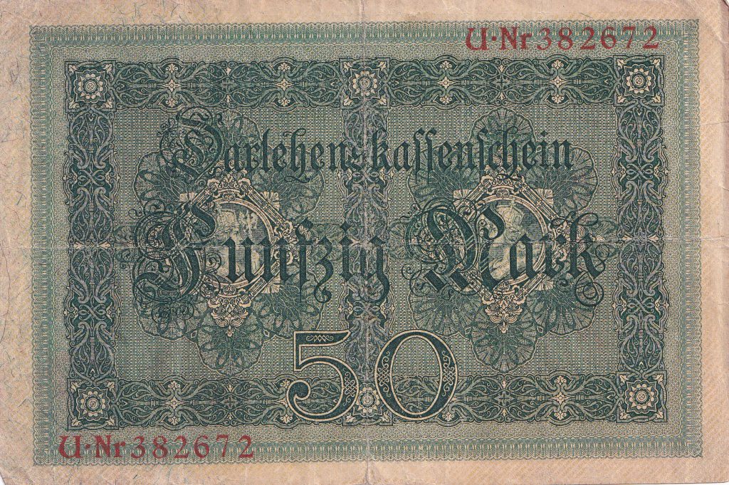50 Marek 1914 r. Niemcy