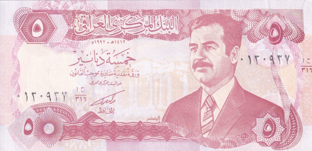 5 Dinarów Irak
