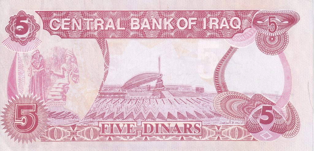5 Dinarów Irak