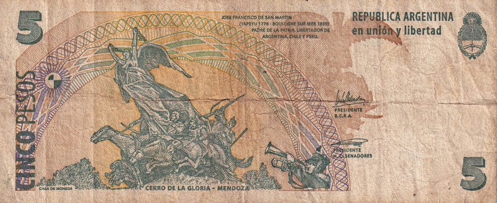 Argentyna, 5 Pesos 