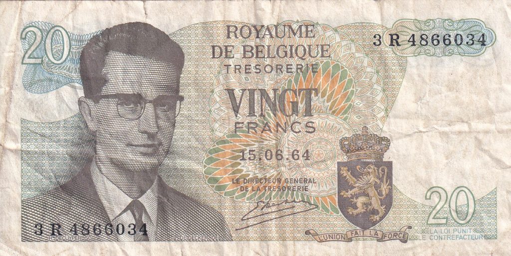 Belgia - banknot