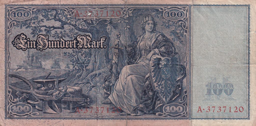100 Marek 1910 r. Niemcy