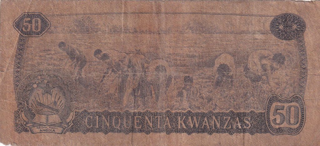 Angola, 50 Kwanzas, 1975 r.