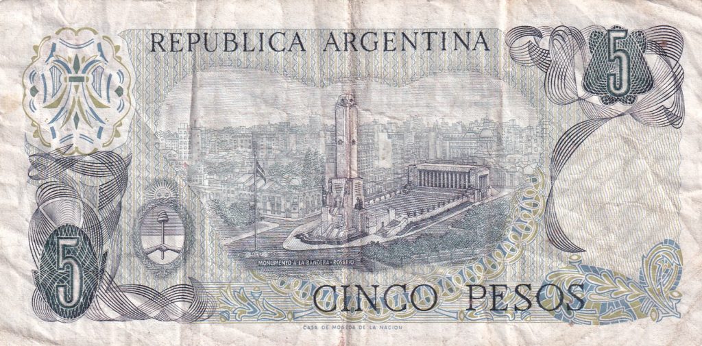  Argentyna - 5 Pesos