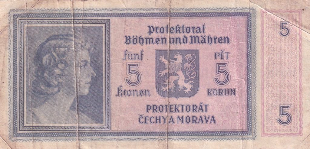 Czechy i Morawy, 5 Koron