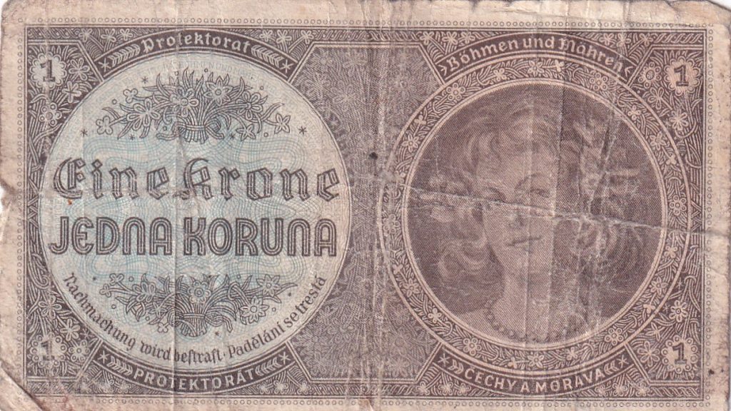 Czechy i Morawy, 1 Korona