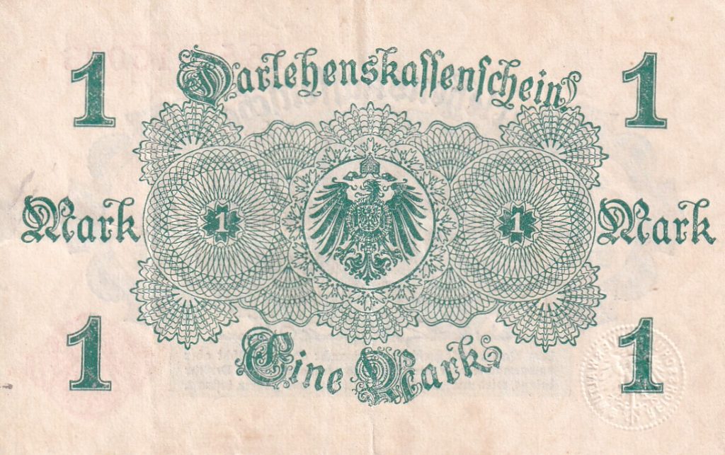 Niemcy, 1 Marka, 1914 r.