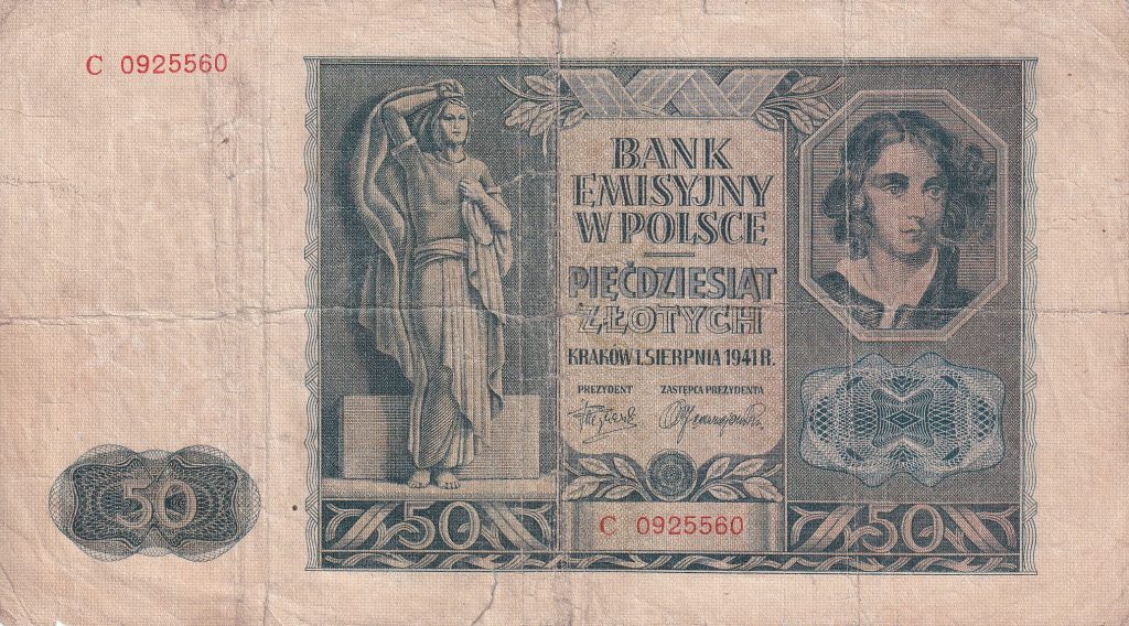 Polska, 50 zł. 1941 r