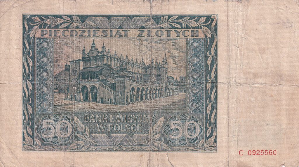 Polska, 50 zł. 1941 r