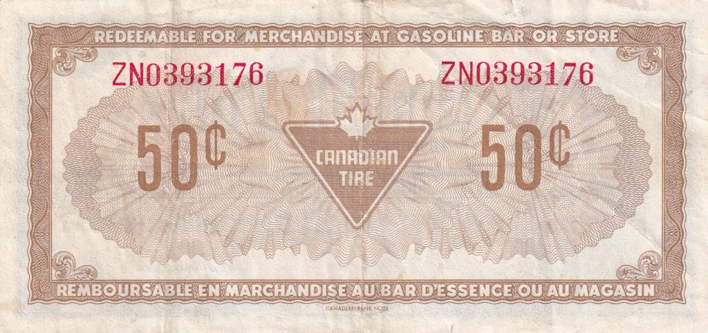 Kanada, 50 centów