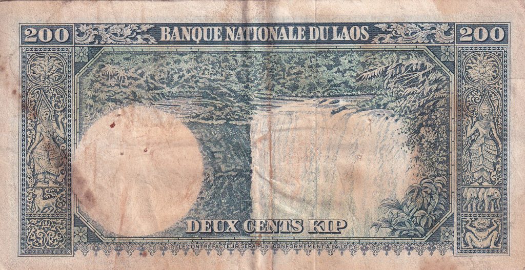 Laos, banknoty