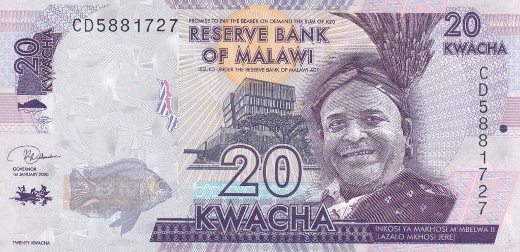 Malawi, 20 Kwacha