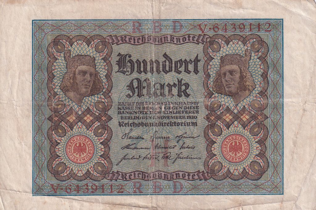 Niemcy, 100 Marek, 1920 r.