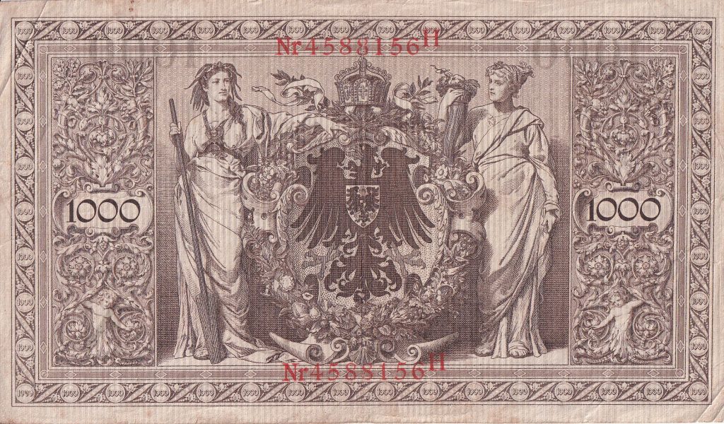 Niemcy, 1000 marek, 1910 r.