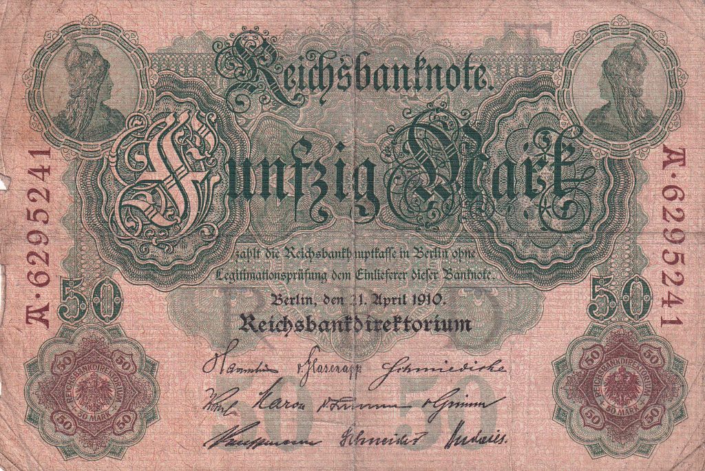 Niemcy, 50 Marek,1910 r.