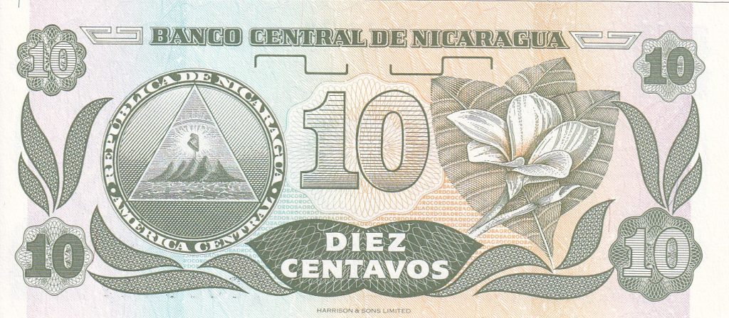 Nikaragua, 10 centavos