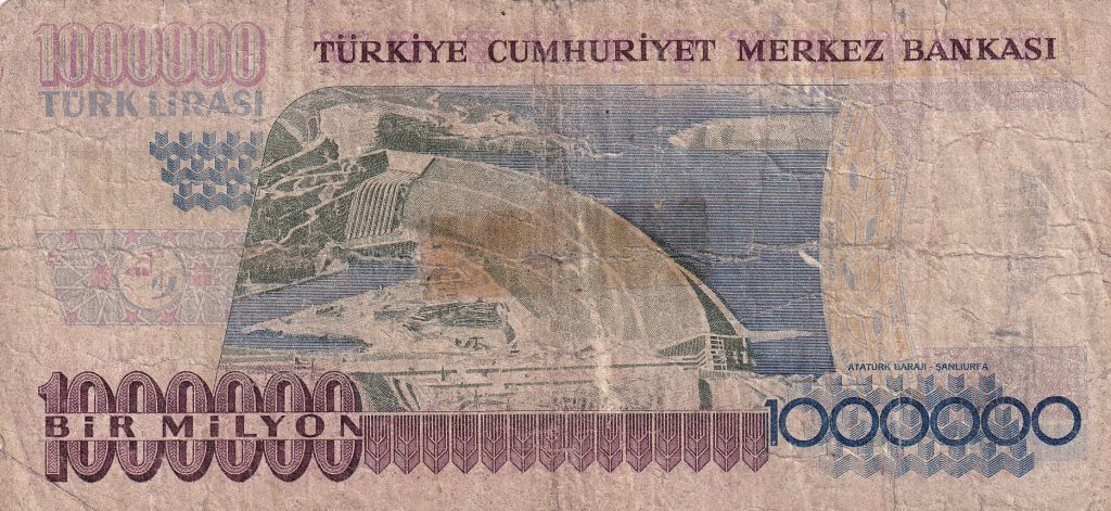 Turcja, 1 000 000 Lirów