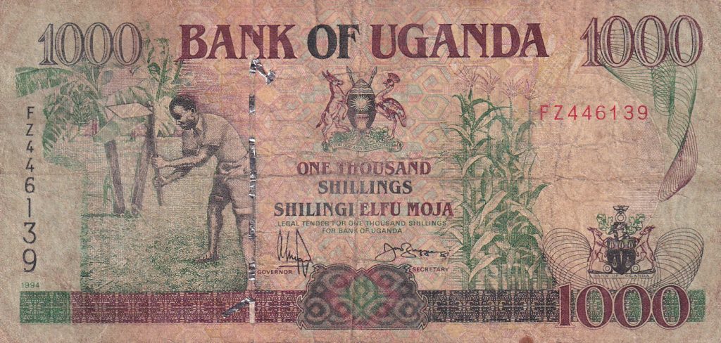 Uganda, 1000 Shillings