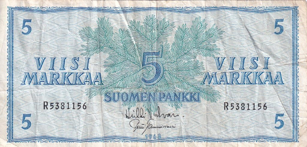 Finlandia, 5 FIM, 1963 r.