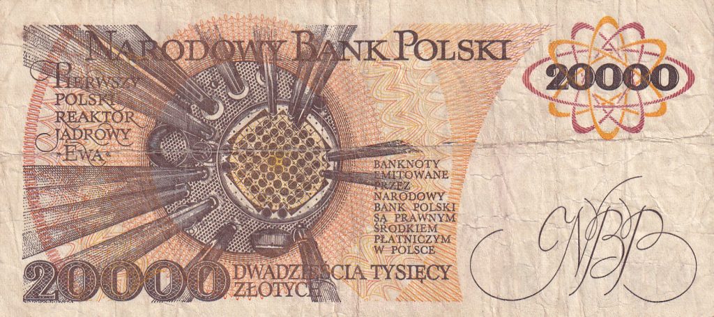 PRL, 20 000 zł, 1989 r.