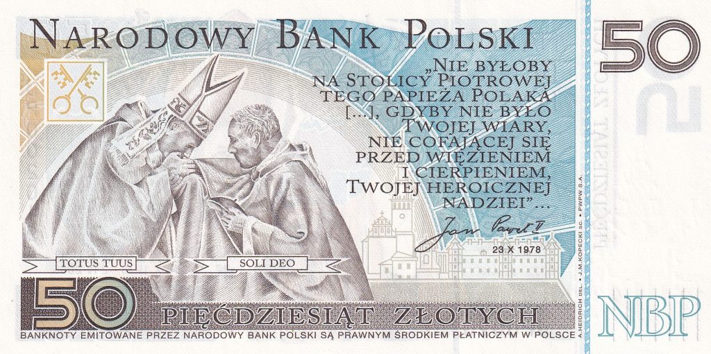 Polska, 50 zł, Jan Paweł II