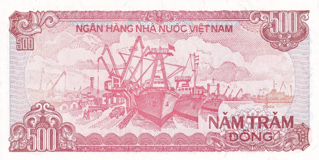Wietnam, 500 Đồng, 1988 r.