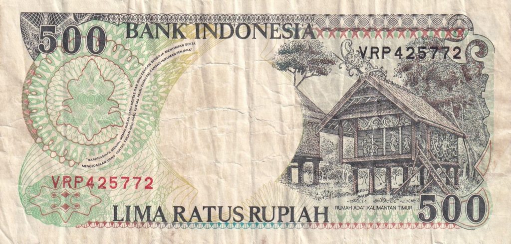 Indonezja, 500 Rupiah, 1992 r.