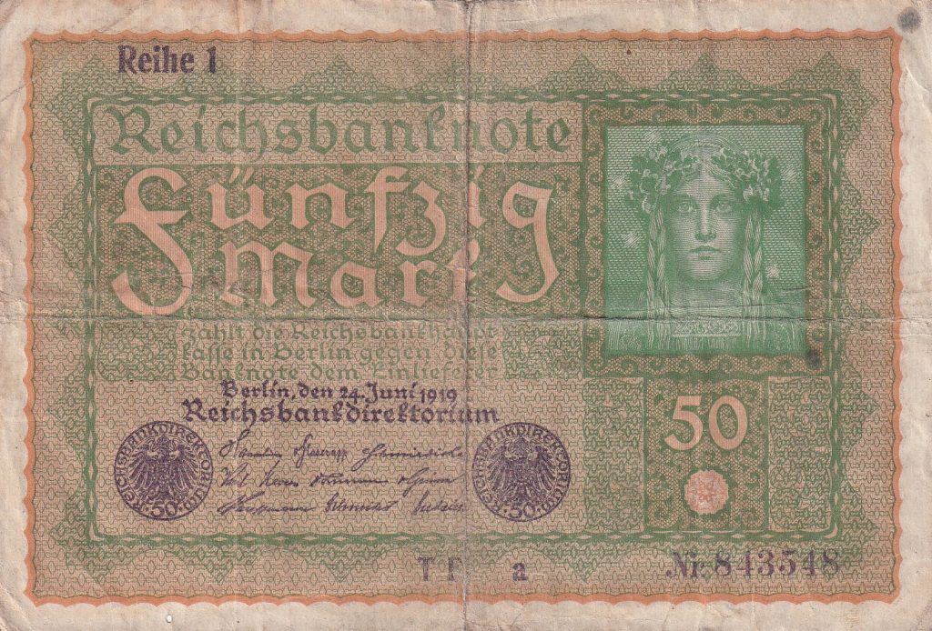 Niemcy, 50 Marek, 1919 r.